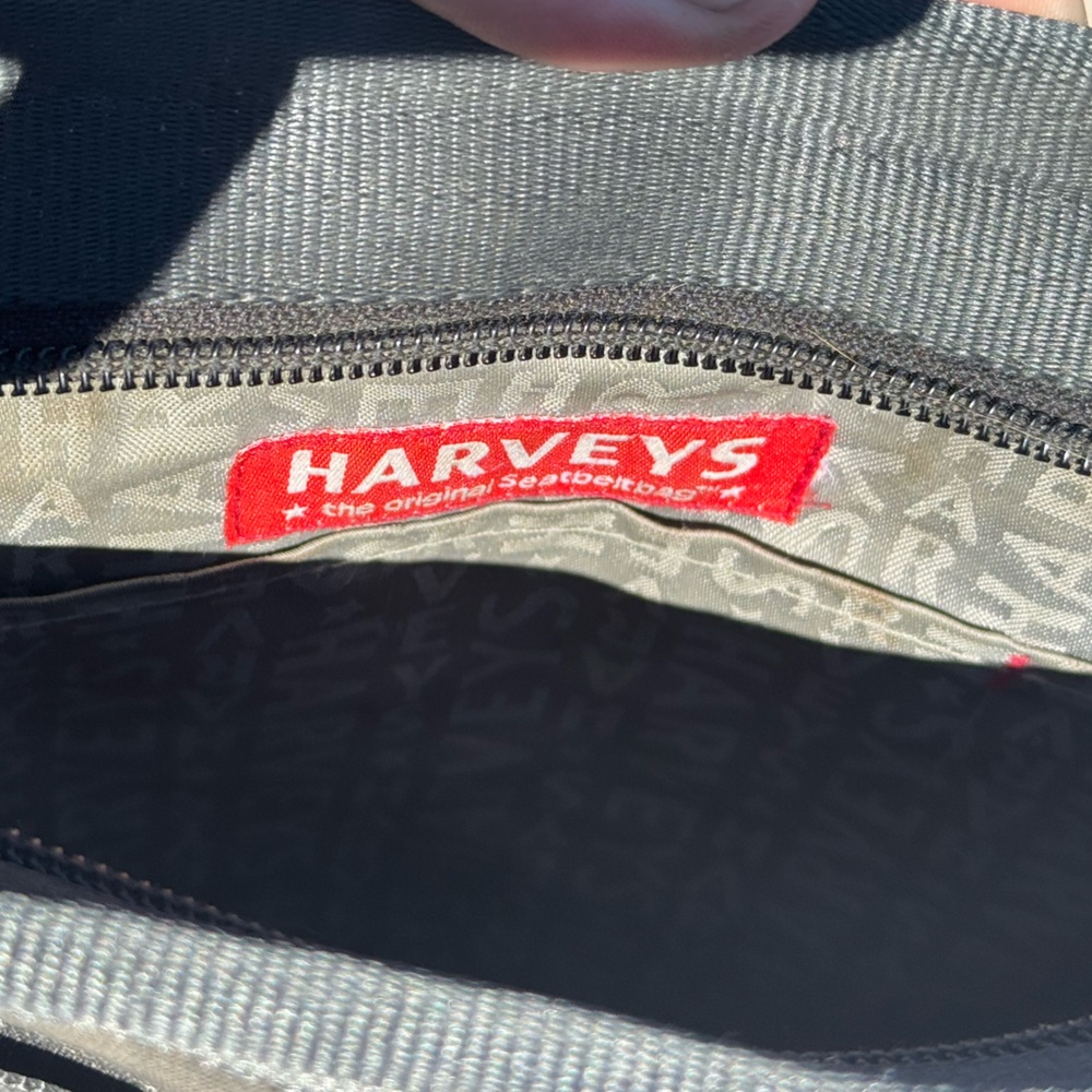 Harvey’s seatbelt cross body bag purse black - Picture 2 of 5